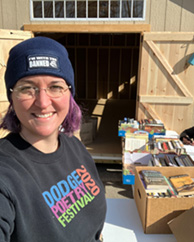 Friends Booksale Storage Shed